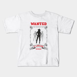 Wanted Cowgirl Kids T-Shirt